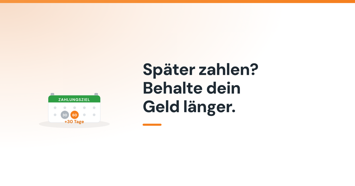 Illustration zu: Deinen Lieferanten später bezahlen — mit einer Prämie